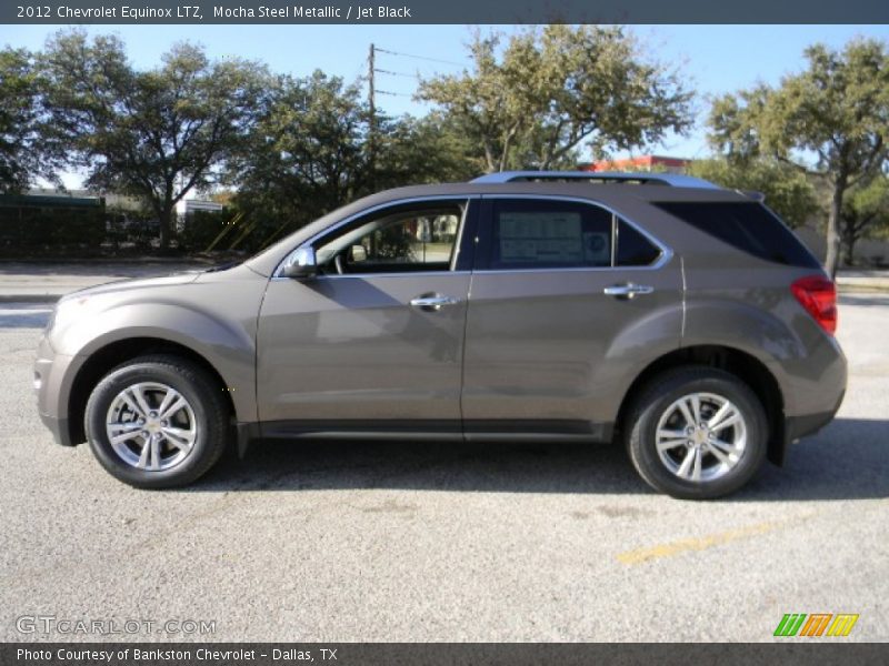 Mocha Steel Metallic / Jet Black 2012 Chevrolet Equinox LTZ