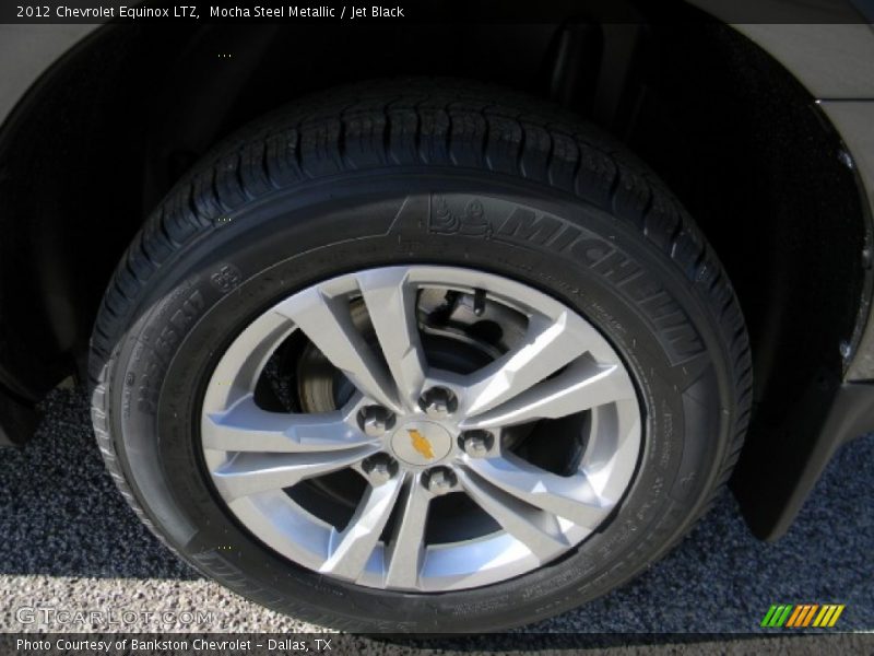 Mocha Steel Metallic / Jet Black 2012 Chevrolet Equinox LTZ