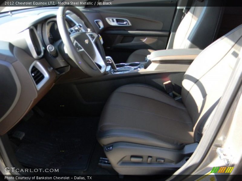 Mocha Steel Metallic / Jet Black 2012 Chevrolet Equinox LTZ