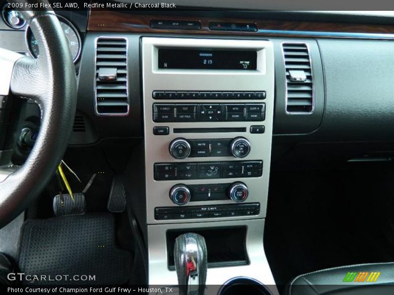 Redfire Metallic / Charcoal Black 2009 Ford Flex SEL AWD