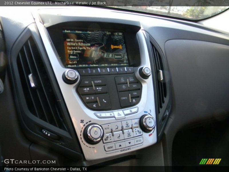Mocha Steel Metallic / Jet Black 2012 Chevrolet Equinox LTZ