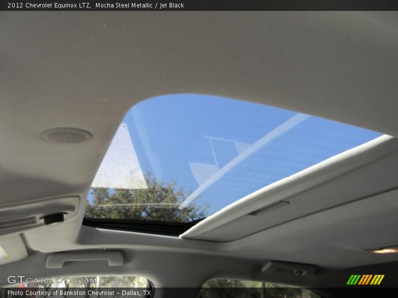 Mocha Steel Metallic / Jet Black 2012 Chevrolet Equinox LTZ