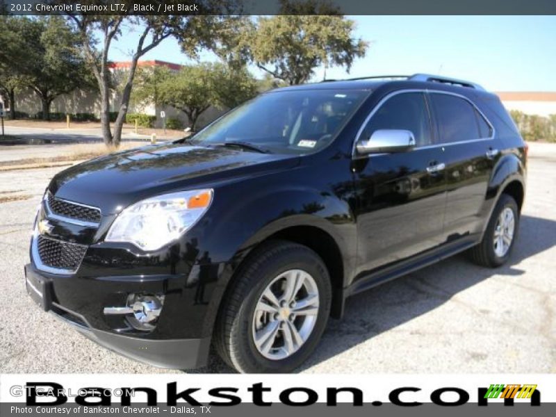 Black / Jet Black 2012 Chevrolet Equinox LTZ