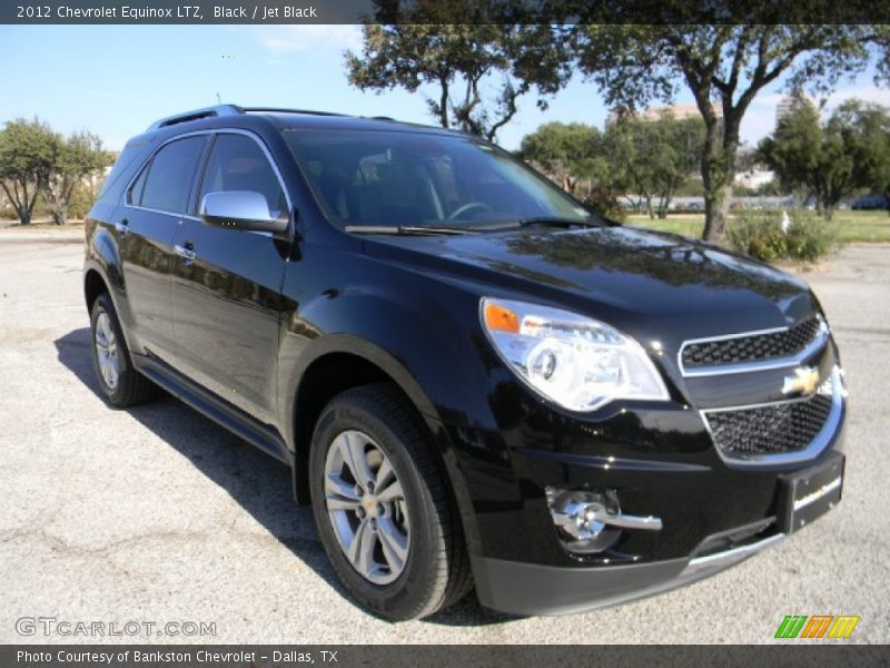 Black / Jet Black 2012 Chevrolet Equinox LTZ