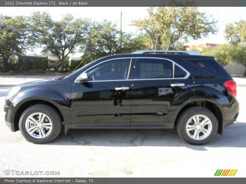 Black / Jet Black 2012 Chevrolet Equinox LTZ