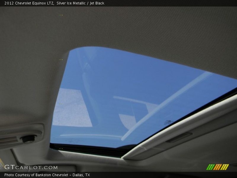 Silver Ice Metallic / Jet Black 2012 Chevrolet Equinox LTZ