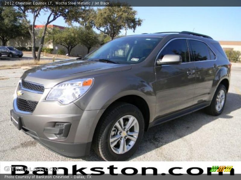 Mocha Steel Metallic / Jet Black 2012 Chevrolet Equinox LT