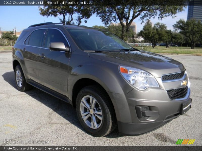 Mocha Steel Metallic / Jet Black 2012 Chevrolet Equinox LT