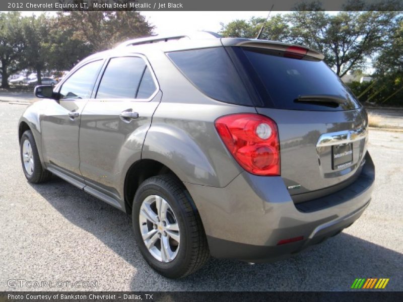 Mocha Steel Metallic / Jet Black 2012 Chevrolet Equinox LT