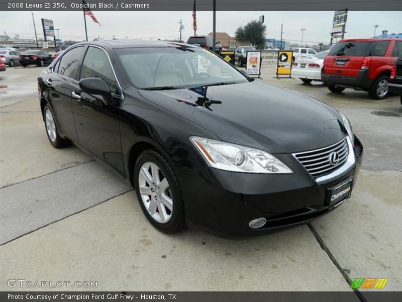 Obsidian Black / Cashmere 2008 Lexus ES 350