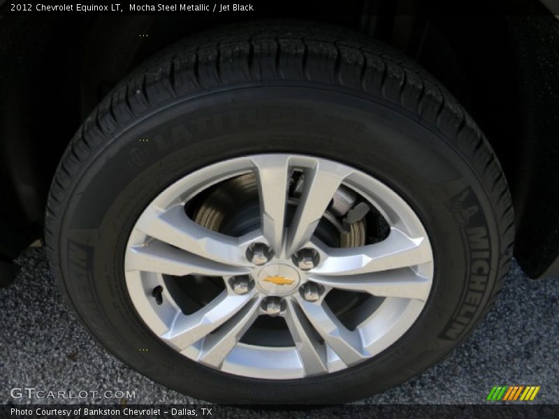 Mocha Steel Metallic / Jet Black 2012 Chevrolet Equinox LT
