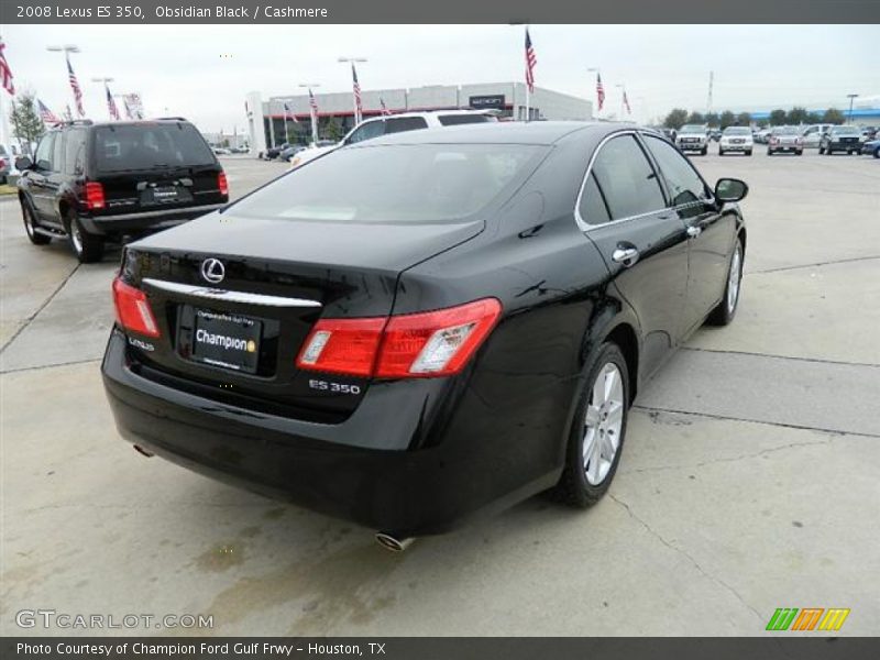 Obsidian Black / Cashmere 2008 Lexus ES 350