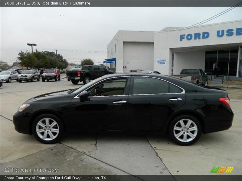 Obsidian Black / Cashmere 2008 Lexus ES 350