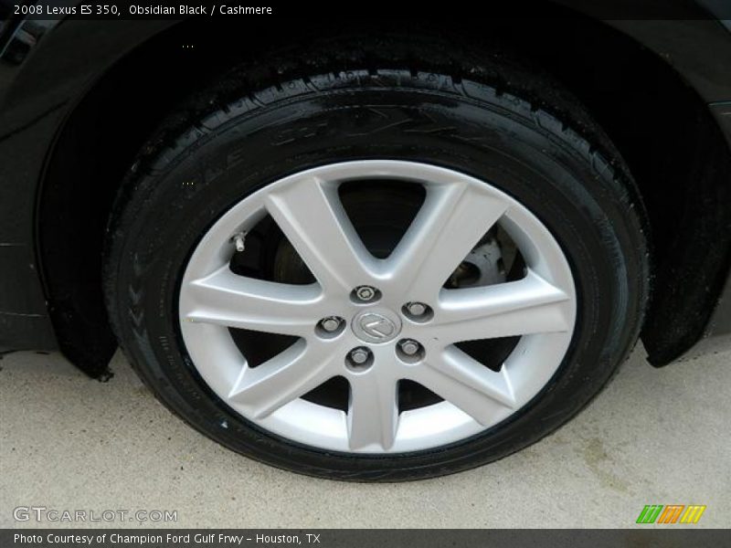 Obsidian Black / Cashmere 2008 Lexus ES 350