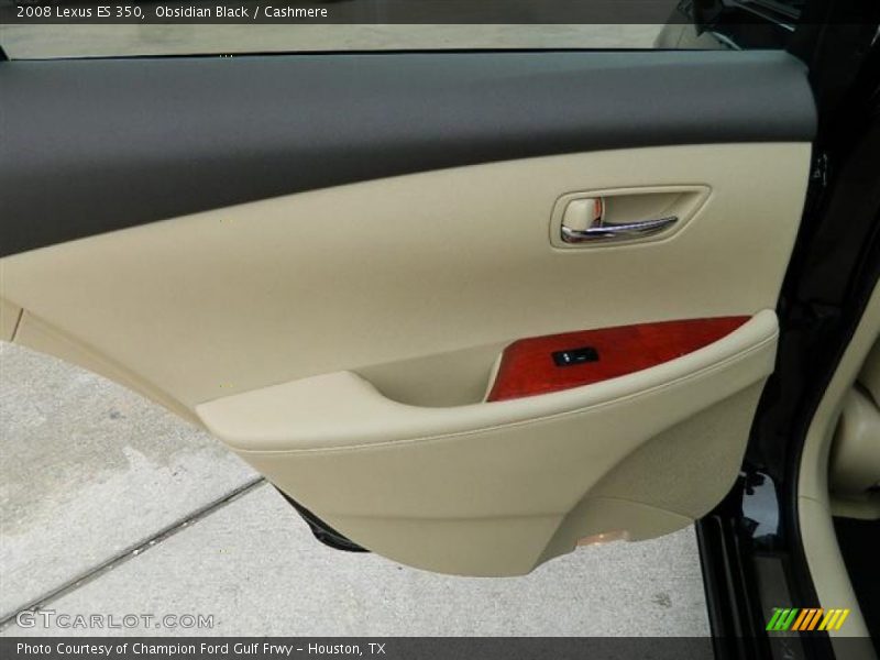 Obsidian Black / Cashmere 2008 Lexus ES 350