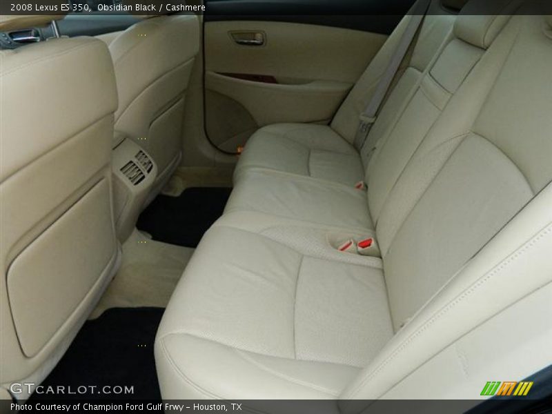 Obsidian Black / Cashmere 2008 Lexus ES 350