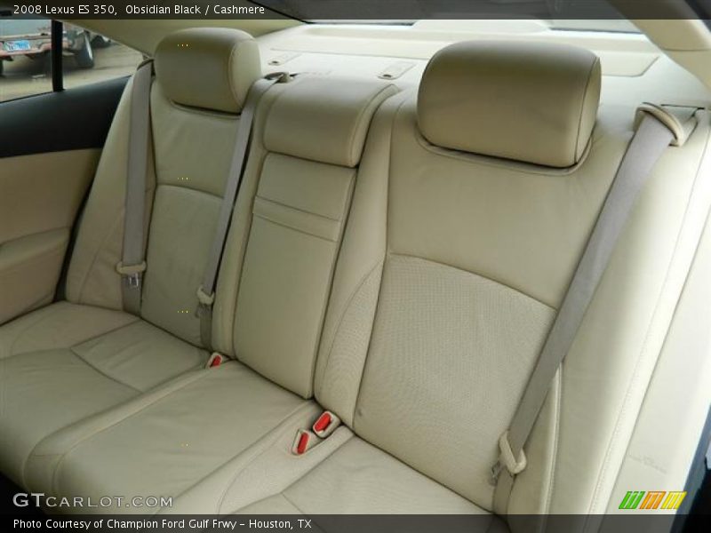 Obsidian Black / Cashmere 2008 Lexus ES 350