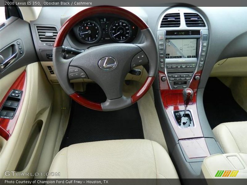Obsidian Black / Cashmere 2008 Lexus ES 350