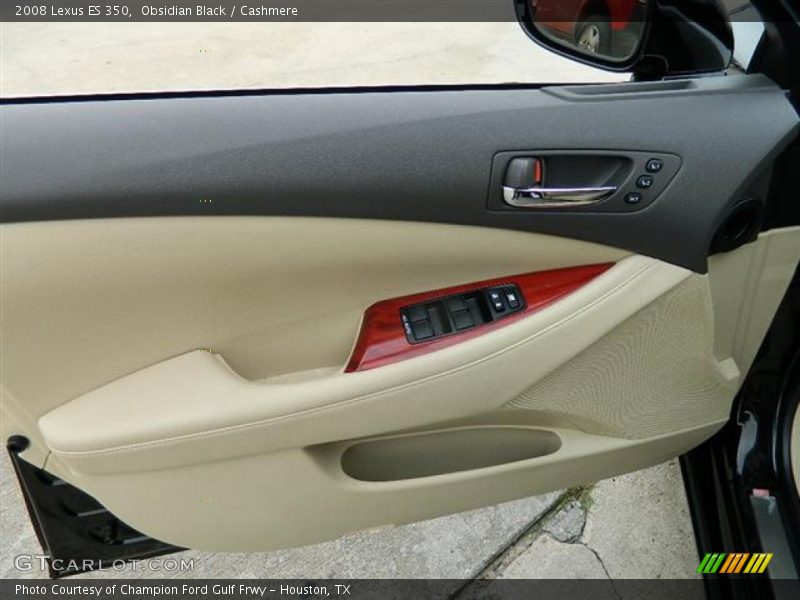 Obsidian Black / Cashmere 2008 Lexus ES 350