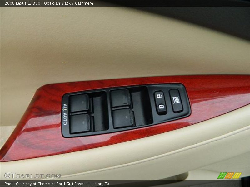 Obsidian Black / Cashmere 2008 Lexus ES 350
