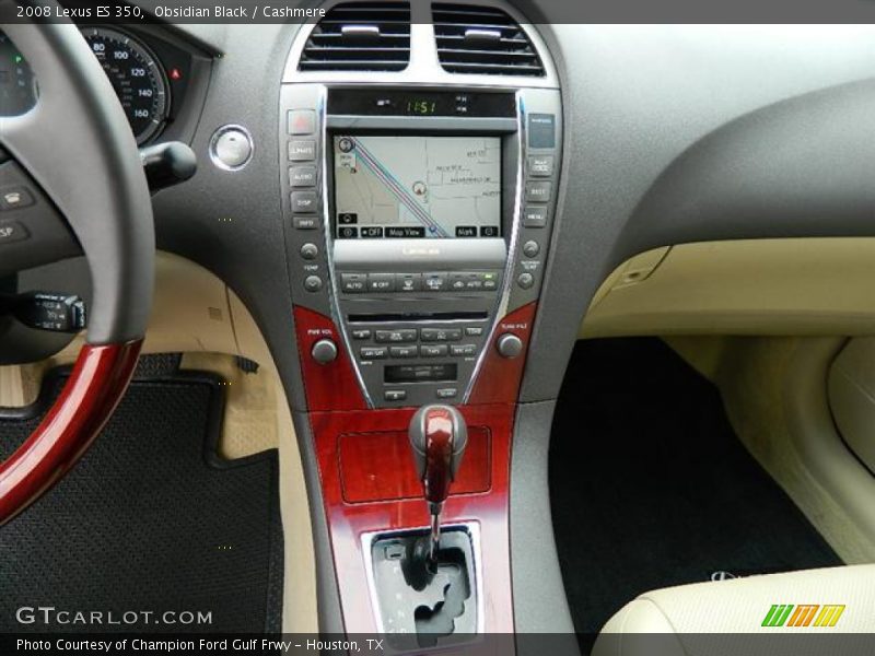 Obsidian Black / Cashmere 2008 Lexus ES 350