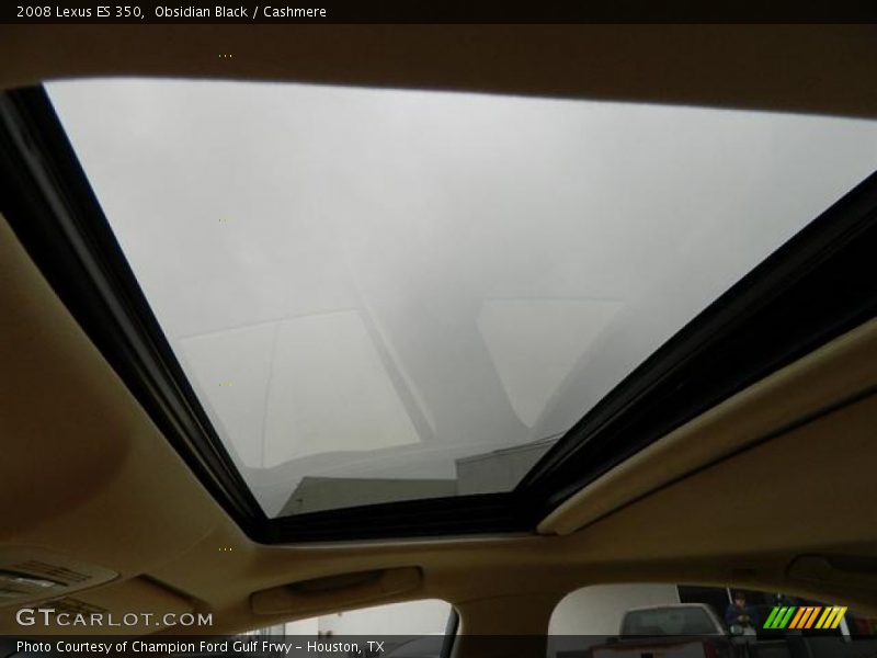 Obsidian Black / Cashmere 2008 Lexus ES 350