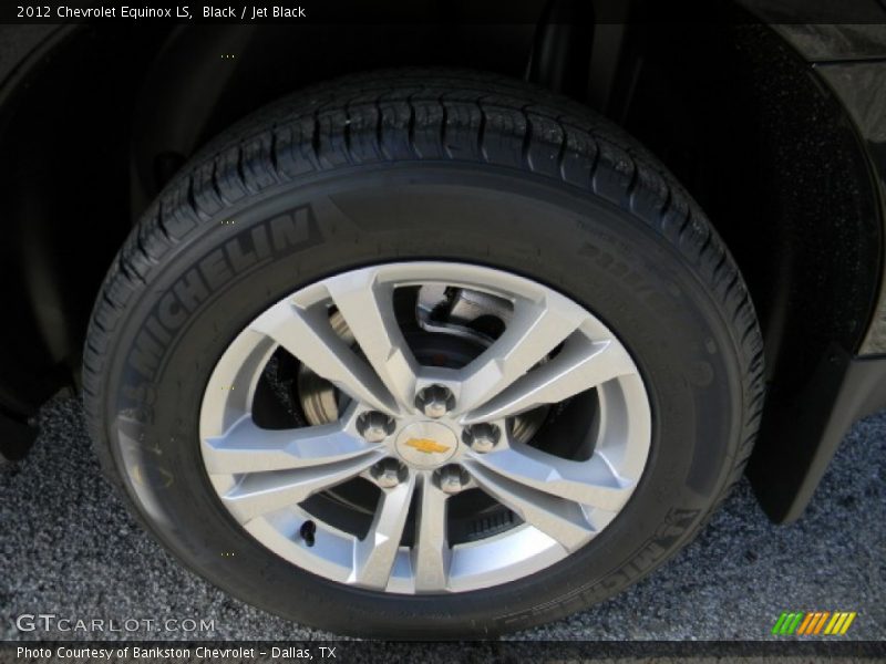 Black / Jet Black 2012 Chevrolet Equinox LS