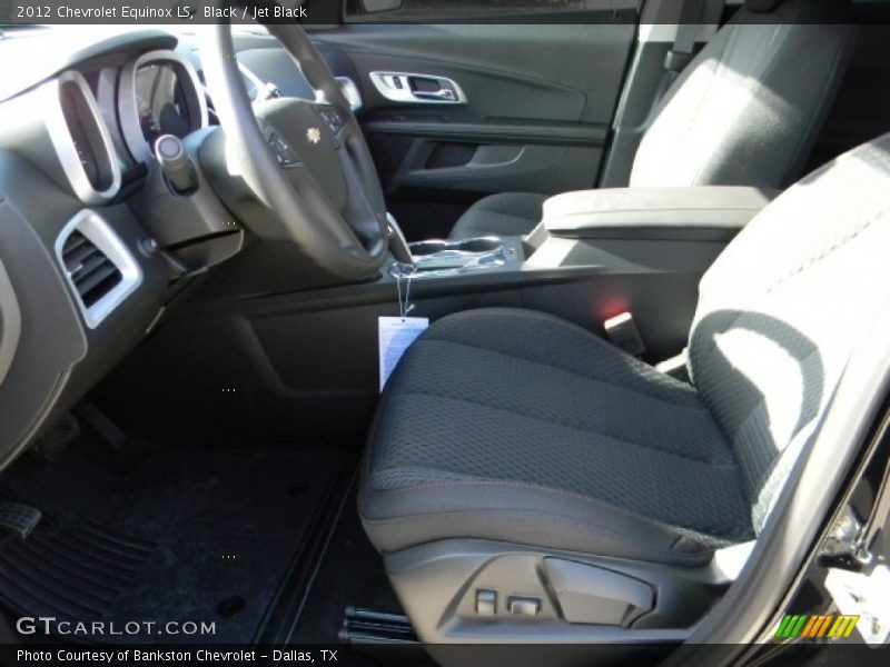 Black / Jet Black 2012 Chevrolet Equinox LS