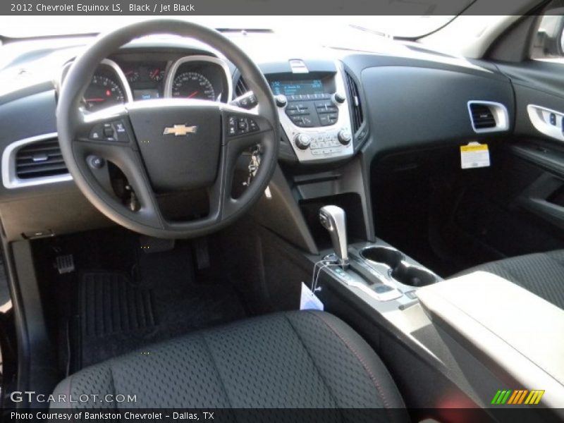 Black / Jet Black 2012 Chevrolet Equinox LS