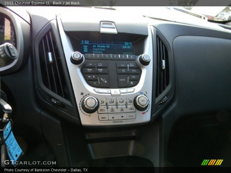 Black / Jet Black 2012 Chevrolet Equinox LS