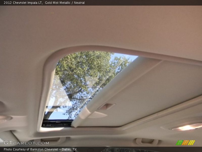 Gold Mist Metallic / Neutral 2012 Chevrolet Impala LT