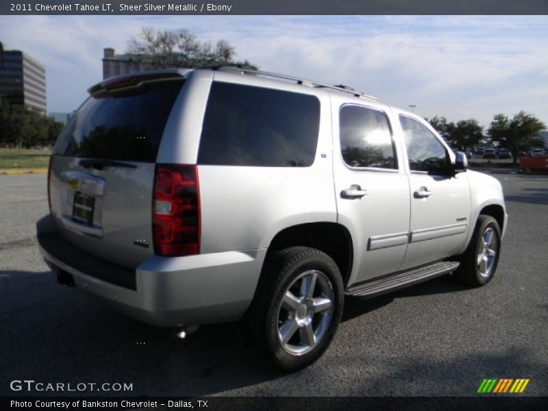 Sheer Silver Metallic / Ebony 2011 Chevrolet Tahoe LT