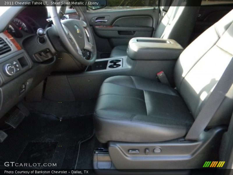 Sheer Silver Metallic / Ebony 2011 Chevrolet Tahoe LT
