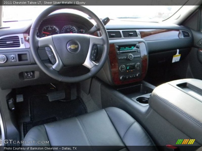 Sheer Silver Metallic / Ebony 2011 Chevrolet Tahoe LT