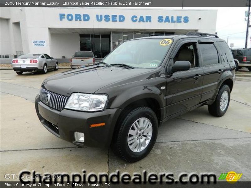 Charcoal Beige Metallic / Pebble/Light Parchment 2006 Mercury Mariner Luxury