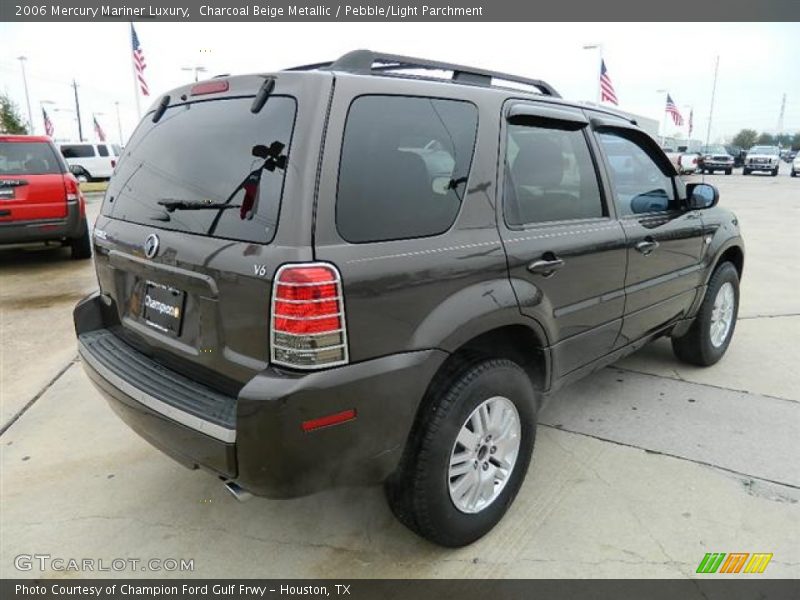 Charcoal Beige Metallic / Pebble/Light Parchment 2006 Mercury Mariner Luxury