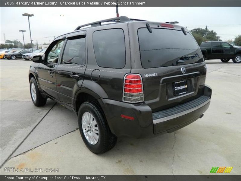 Charcoal Beige Metallic / Pebble/Light Parchment 2006 Mercury Mariner Luxury