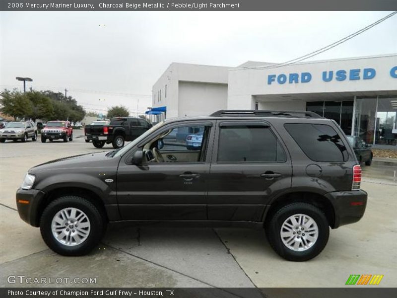 Charcoal Beige Metallic / Pebble/Light Parchment 2006 Mercury Mariner Luxury