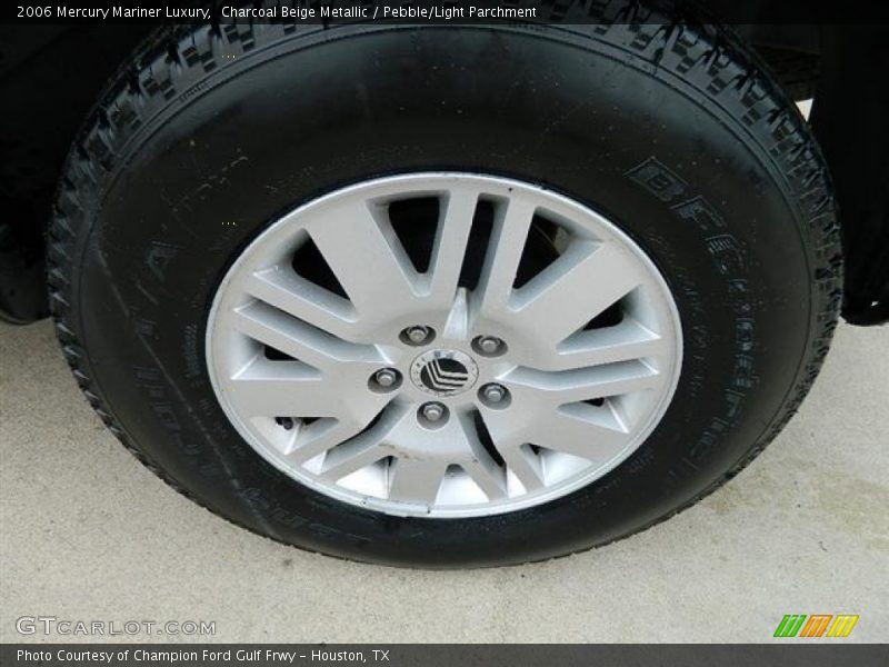 Charcoal Beige Metallic / Pebble/Light Parchment 2006 Mercury Mariner Luxury