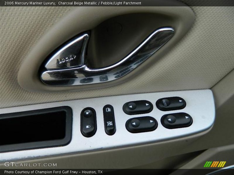 Charcoal Beige Metallic / Pebble/Light Parchment 2006 Mercury Mariner Luxury