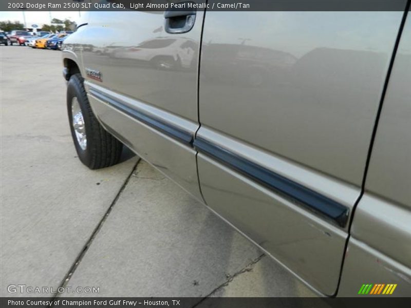 Light Almond Pearl Metallic / Camel/Tan 2002 Dodge Ram 2500 SLT Quad Cab