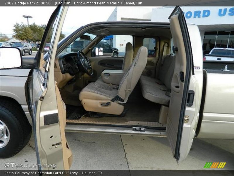 Light Almond Pearl Metallic / Camel/Tan 2002 Dodge Ram 2500 SLT Quad Cab