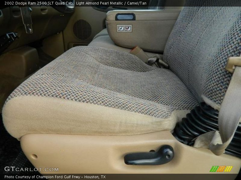 Light Almond Pearl Metallic / Camel/Tan 2002 Dodge Ram 2500 SLT Quad Cab