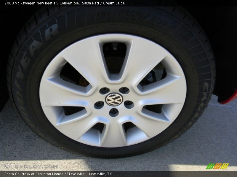 Salsa Red / Cream Beige 2008 Volkswagen New Beetle S Convertible