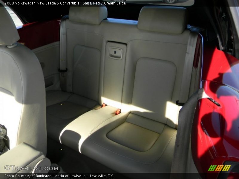 Salsa Red / Cream Beige 2008 Volkswagen New Beetle S Convertible