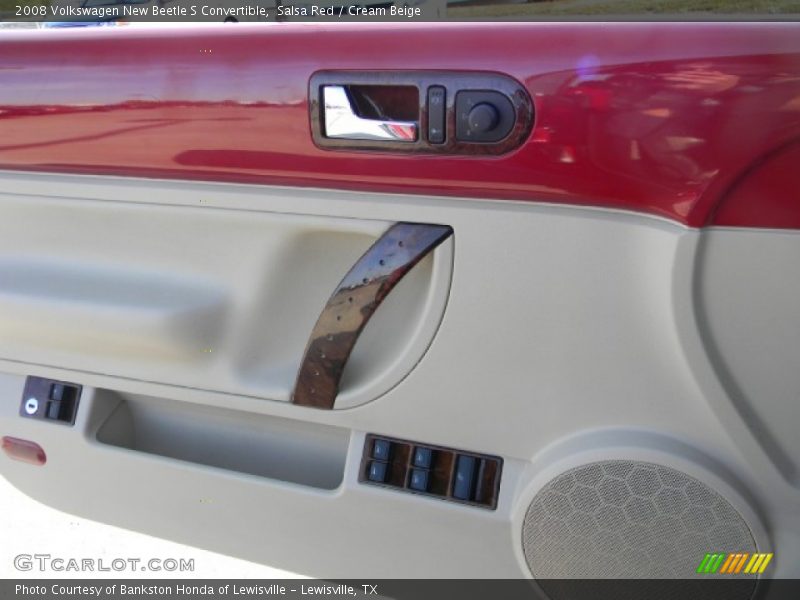 Salsa Red / Cream Beige 2008 Volkswagen New Beetle S Convertible