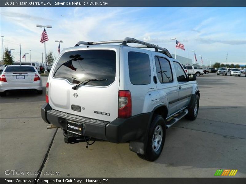 Silver Ice Metallic / Dusk Gray 2001 Nissan Xterra XE V6