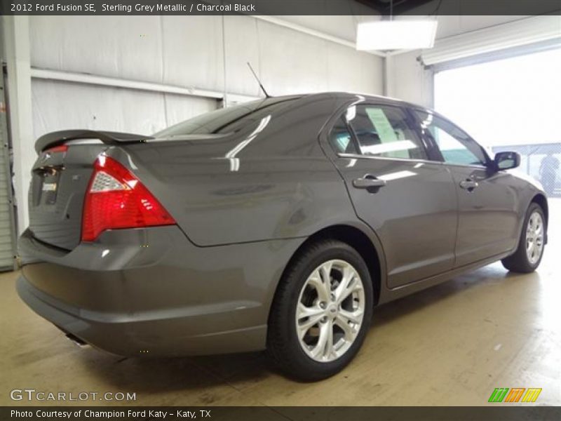 Sterling Grey Metallic / Charcoal Black 2012 Ford Fusion SE