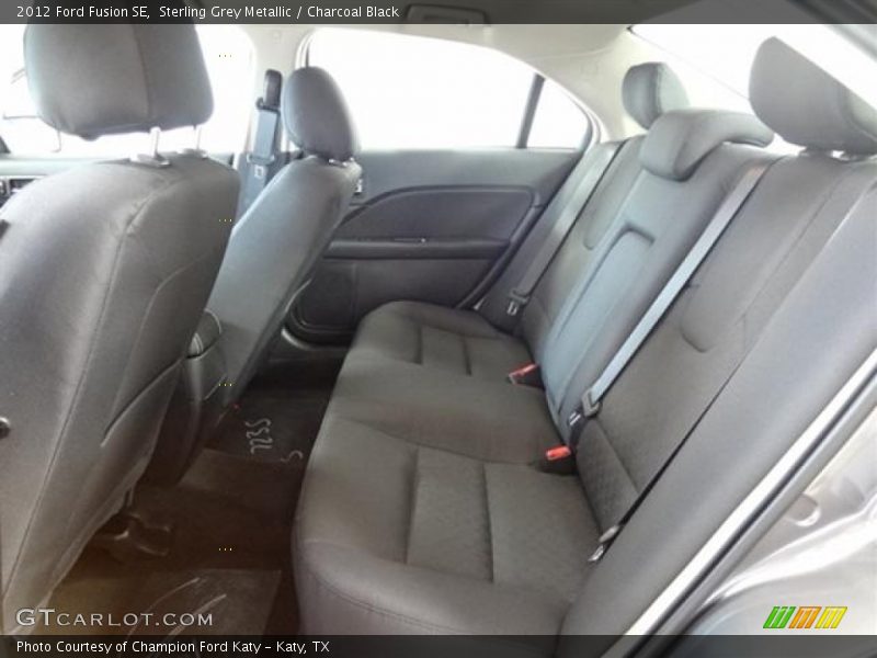 Sterling Grey Metallic / Charcoal Black 2012 Ford Fusion SE