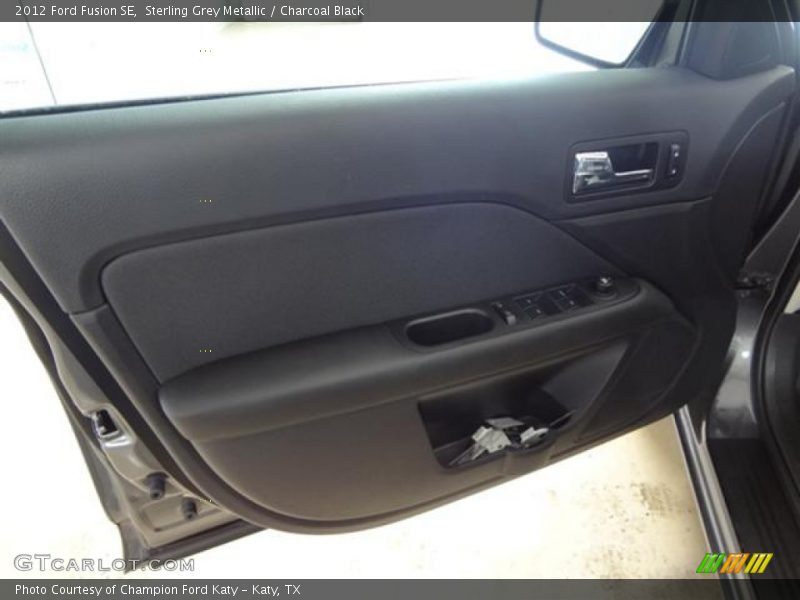 Sterling Grey Metallic / Charcoal Black 2012 Ford Fusion SE